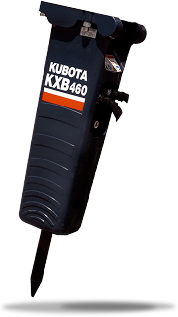 Une mini-pelle Kubota KXB 460