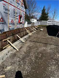 Travaux de terrassement